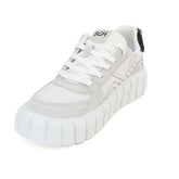 Tênis Mix De Couro Branco S 21425 0019 0001 Schutz